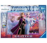 Ravensburger 12868 Disney Frozen 2, Glitter XXL 100 piezas rompecabezas, , color/modelo surtido