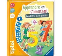 Ravensburger 13099049 - Libro Interactivo - Aprender a divertirse: Los números y Las cantidades, Juego Educativo electrónico, sin Pantalla, a Partir de 4 años, versión Francesa