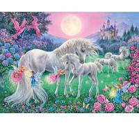 Ravensburger-13670 Puzzle 100 Pzas XXL Luz de Luna (136704) , color/modelo surtido