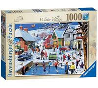 Ravensburger 13988 Leisure Days No. 3 - The Winter Village, Rompecabezas de 1000 Piezas,