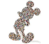 Ravensburger-16099 Mouse Puzzle con Forma de Mickey, Color Amarillo, 1000 (16099)