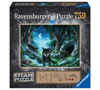 Ravensburger 16434 Curse of The Wolves - Rompecabezas de 759 piezas para ni os y adultos mayores de 12 a os: una experiencia de escape room en fo