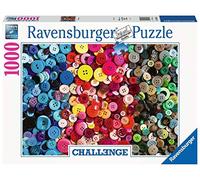 Ravensburger-16563 Disney 1000 Piezas, Buttons, Colección Challenge, Impossible Rompecabezas de Calidad, Jigsaw Puzzle, Multicolor, único (16563 6)