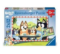 Ravensburger - 2 puzzles 12 piezas - Bluey