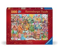 Ravensburger 2024 Christmas Cookie Village 1000 Piece Jigsaw P (Importación USA)