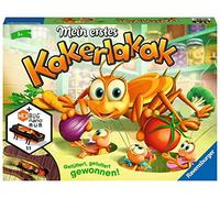 Ravensburger 20548 - Mein erstes Kakerlakak - Aktionspiel mit elektronischer Kakerlake für die Kleinen,: Gefüttert, gefuttert, gewonnen! Kinderspiel für 2-4 Spieler ab 3 Jahren, Spieldauer 10 Minuten
