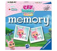 Ravensburger 20619 Memory Cry Babies, Juego Memory para Niños y Familias, Edad Recomendada 4+, 76 Cartas de Juego