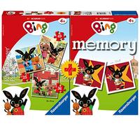 Ravensburger 20675 9 Multipack Memory y Puzzle de Bing, Puzzle y Juego para Niños, Edad Recomendada 4+