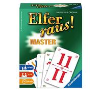 Ravensburger 20756 Elfer Raus Master - Juego de Cartas (Puede no Estar en español)