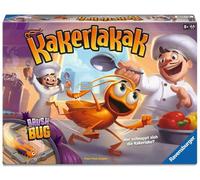 Ravensburger 20800 - Juego de acción con cucaracha electrónica para Grandes y pequeños, para 2-4 Personas, Adecuado a Partir de 5 años, Color Verde y marrón