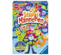 Ravensburger 20854 Stacking Man - Juego de Habilidades para 1-4 Jugadores, Juego Infantil a Partir de 5 años