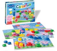 Ravensburger 20892 Peppa Pig Colorino Children's Learning Colours, Mosaic Plug-i