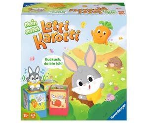 Ravensburger 20916 - My First Lotti Karotti, Juego Infantil a Partir de los 18 Meses, versión Junior del clásico Juego Infantil Lotti Karotti, Regalos de cumpleaños