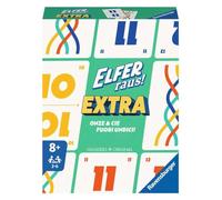 Ravensburger Juego de cartas Elfer Raus 20946 – 2-6 jugadores, 8+ años, Edición Extra