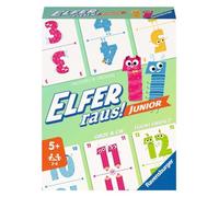 Ravensburger 20760 Juego de Cartas para niños y Adultos, 2-6 Jugadores, a Partir de 5 años, elfer Fuera Junior 2023, Multicolor, Einzelpack (20947)