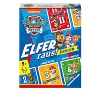 Ravensburger 20953 Paw Patrol Elfer Raus! Junior - Juego de Cartas para 2-6 Jugadores a Partir de 5 años