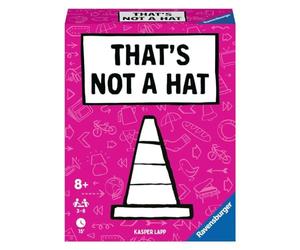 Ravensburger - 20954 Eso no es un Sombrero: Juego de Fiesta, Juego de Cartas para 3 a 8 Personas, Entretenimiento Divertido a Partir de 8 años, Regalos de cumpleaños