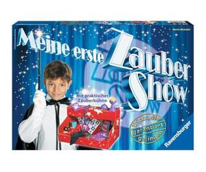 Ravensburger 21939 - Mi Primer espectáculo de Magia, Caja mágica, Trucos de Magia para Principiantes a Partir de 6 años, con Escenario mágico