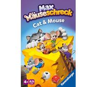 Ravensburger Juego compacto Susto del ratón Max 22466 – 4+ años, 2-4 jugadores