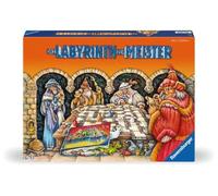 Ravensburger 22474 Labyrinth of The Masters: la versión Maestra de El Loco Laberinto para 2 a 4 Personas a Partir de 9 años