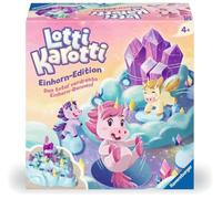Ravensburger 22580 - Edición de unicornios de Lotti Karotti, adaptación del famoso juego clásico de unicornios, entretenido juego de carreras para 2 a 4 niños a partir de 4 años: regalos de cumpleaños