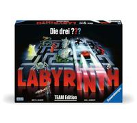 Ravensburger 22685 - ¿Los Tres?? Labyrinth - Team Edition: la versión cooperativa del clásico Juego para 2 a 4 Personas de 8 años o más con Justus Jonas, Peter Shaw y Bob Andrews