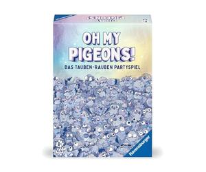 Ravensburger 22688 - ¡Oh, mis Palomas! - El Juego Dove Robbery Party: Juego de Cartas y Juego de Fiesta para 2 a 5 Personas de 8 años o más, ¡Regalos de cumpleaños