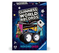 Ravensburger 22889 - Guinness World Records: Record Hunt: el Juego de Preguntas y Memoria Lleno de récords, peculiaridades y sensaciones para 2 a 6 Jugadores de 7 años o más