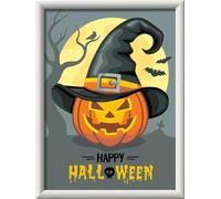 Ravensburger 23601 Feliz CreArt Happy Pintura por números Halloween para niños a Partir de 9 años, Color Amarillo, Mittel