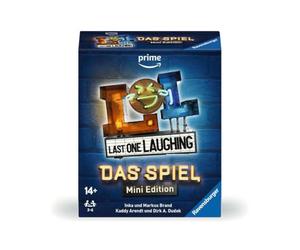 Ravensburger 24592 - Last One Laughing The Game: Mini Edition: el Juego de Fiesta del Popular Programa de Comedia para Jugadores de 3 a 6 años o más