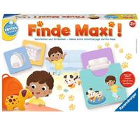 Ravensburger 24737 - Encuentra a Maxi! - Juego Educativo para niños a Partir de 2,5 años, Jugando Primer Aprendizaje para 1-2 Jugadores