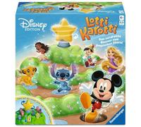Ravensburger 24851 Lotti Karotti Disney Edition, adaptación del Famoso clásico de Juegos con Personajes de Disney, entretenido Juego de Carreras para 2 a 4 niños a Partir de 4 años