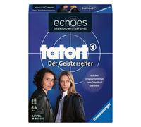 Ravensburger 24860 - Echoes Tatort: The Ghost Seer: Juego de Radio, Juego de Mesa para Adultos y jóvenes de 14 años o más, pequeños obsequios