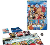 Ravensburger 24869 - One Piece Nakama: un Juego de Mesa y Cartas cooperativo para fanáticos del Anime de 1 a 5 años o más, en el Mundo de One Piece