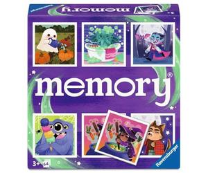 Ravensburger 24938 Memory® Scary: el Juego de Memoria mundialmente Famoso para Todos los fanáticos del Miedo, Juego clásico para 2 a 8 Jugadores de 3 años o más