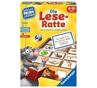 Ravensburger 24956 - La Rata de Lectura - Juego y Aprendizaje para niños, Juego Educativo para niños a Partir de 6 - 10 años, Nuevo Aprendizaje para 1-4 Jugadores, Gran