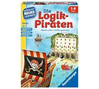 Ravensburger 24969 - Los Piratas lógicos - Juego y Aprendizaje para niños, Juego Educativo para niños de 5 - 8 años, Jugando Nuevo Aprendizaje para 1-4 Jugadores