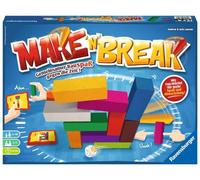 Ravensburger 26750 - Make 'n' Break: Juego de Mesa para Toda la Familia con Bloques de construcción, Juego para Adultos y niños a Partir de 8 años, para 2 a 5 Jugadores, con 160 tareas Nuevas
