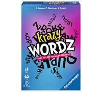Ravensburger 26837 - Krazy Wordz: Juego de Mesa para Toda la Familia, Juego para Adultos y niños a Partir de 10 años, Juego para Fiestas, Juego de Nochevieja para 3 a 8 Jugadores, con 240 Cartas
