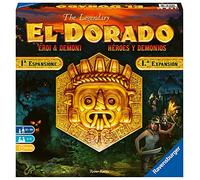 Ravensburger 26855 El Dorado: Héroes y Demonios, Juego de Mesa, Light Strategy, 2-4 Jugadores, Edad Recomendada 10+