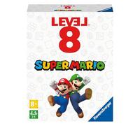 Ravensburger 27343- Super Mario Level 8, el emocionante Juego de Cartas para 2-6 Jugadores a Partir de 8 años