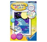 Ravensburger 27694 - Pintura guiada por números, diseño de delfín , color/modelo surtido