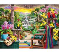 Ravensburger 2D dla seniorÄlw Odpoczynek w tropikach 750 el. [Puzzle]