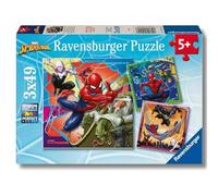 Ravensburger - 3 puzzles 49 piezas - Spider-man