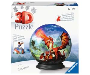 Ravensburger 3D Puzzle 11565 - Puzzle-Ball Mystische Drachen - Puzzeln in DREI Dimensionen Nach Motiv Oder Zahlen - für Erwachsene und Kinder AB 6 Jahren: Erlebe Puzzeln in Der 3. Dimension