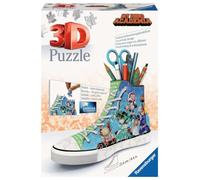 Ravensburger 3D Puzzle 11567 Zapatillas My Hero Academia - Práctico portalápices - 108 Piezas - Organizador de Escritorio para niños a Partir de 8 años