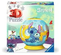 Ravensburger - Puzzle 3D Niños Bola De Disney Stich | Puzzles 3D para Niños De 6 Años O Más | Maquetas para Montar De 72 Piezas | Regalo Niño 6 Años O Más | Regalo Navidad