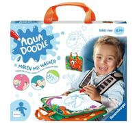 Ravensburger 4566 Aquadoodle Travel Dino-Primera Pintura Diversión sin Manchas con Agua-Set de Viaje para niños a Partir de 18 Meses, Talla única, Multicolor, 28 x 46 cm (04566)