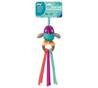 Ravensburger 4853 Play+ -Figura de pájaro de Canto de Madera, Peluche con Barriga gordita, Ayuda para dentición, Juguete para bebés a Partir de 0 Meses, Color Rosa, única (2004853)