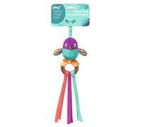 Ravensburger 4853 Play+ -Figura de pájaro de Canto de Madera, Peluche con Barriga gordita, Ayuda para dentición, Juguete para bebés a Partir de 0 Meses, Color Rosa, única (2004853)